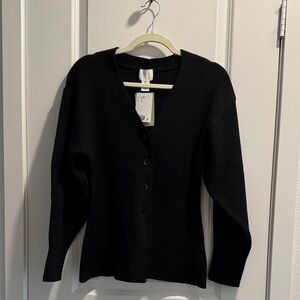 H&M Classic Black Cardigan - NWT